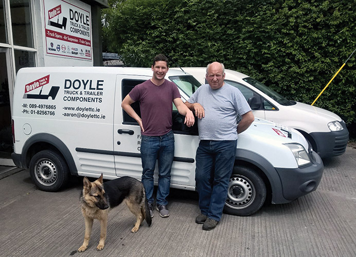 Doyle Truck & Trailer Components is one of the few spare parts centre’s that realigns its own brake shoes on site.)